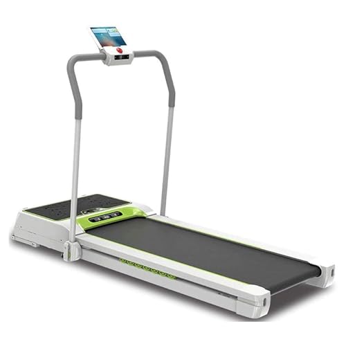 Image of Folding Treadmills Treadmill, Folding Running Tablet Holder, Speakers, 130 Lb Max Weight Colour- Green