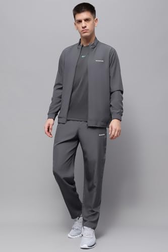 Image of Reebok Men's Training - Woven Core Tracksuit-2 - Workout Sporty Full Set with Jacket and Pants