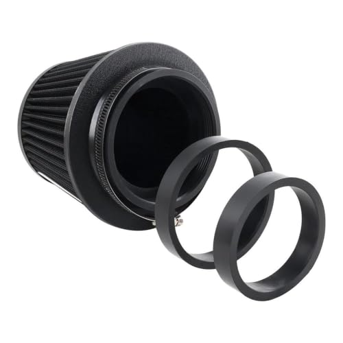 Système d'entrée d'air filtre universel voiture 76mm 89mm 102mm noir