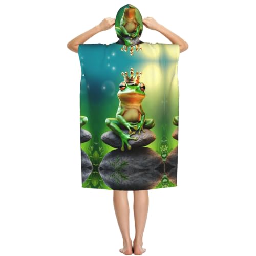 Poncho à capuche en microfibre léger et séchage rapide - 3