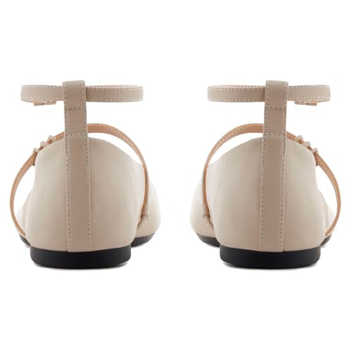 Armani Exchange Women's Miriam Ballet Flat, Light Mirage, 7 UK - Image 4