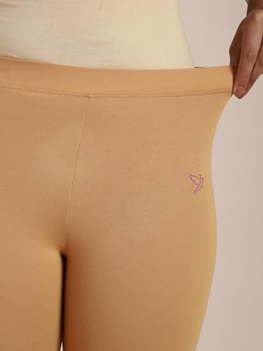 Image of TWIN BIRDS Tailored Cut and Classic Fit Super Stretchable Elastane Fabric Churidar Leggings for Women