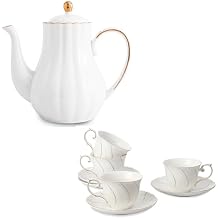 Agyiuns tea cups and saucers ceramic,Tea Pot