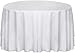 Utopia Kitchen 90 Inches Round Tablecloth - 100 Percent Polyester - Professionally Hemmed Edges