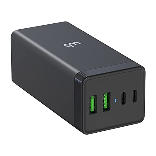 WB Carregador Quatro portas USB-A e USB-C 100W, Preto