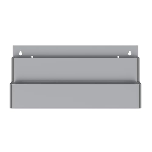 Image of AmGood 22 in. Double Tier Stainless Steel Speed Rail Rack for Commercial Bars, NSF