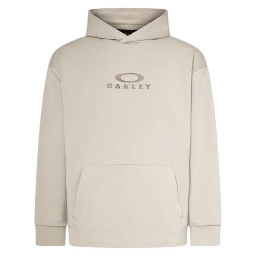 Oakley (�I�[�N���[) �t���[�X�p�[�J�[ ENHANCE QDEVO FLEECE HOODY US L �T�C�Y (���{ XL �T�C�Y����) 4.0 DESERT SAND FOA407560_89CL