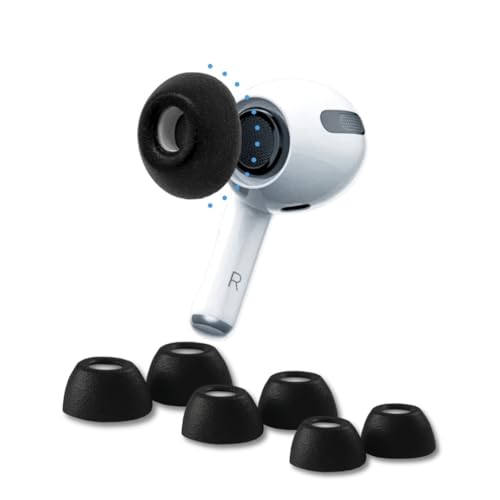 Comply Limited Edition Foam Replacement Ear Tips, Black (S/M/L) (3 Pairs) - image 1