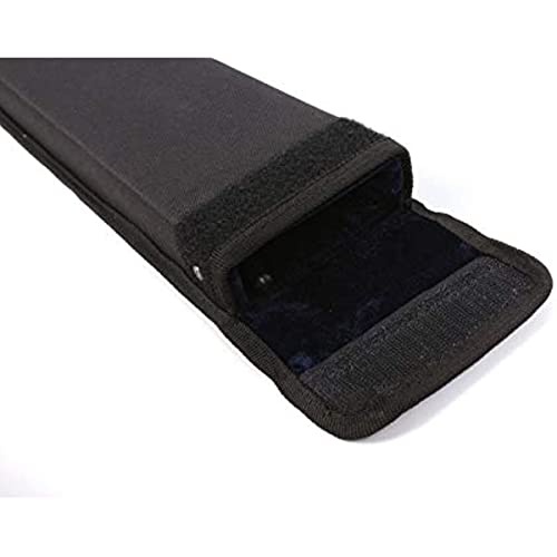 Black Upright Double Bass Bow Bag for German French Bass Bow Hold 1 Or 2pcs Bow Case Light Strong Bow Cases Protect Your Bow with Shoulder Strap (Box for 1 bow) - Thumbnail 2