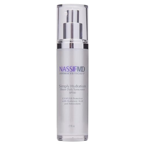 NassifMD Simply Hydration SPF40 Sheer Broad Spectrum Sunscreen