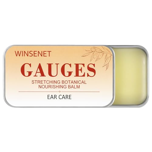 WINSENET Ear Stretching Balm Piercing Keloid Bump Solution for Stretched Ear Gauges Nose Navel Soothing Body Piercings Support Skin Recovery
