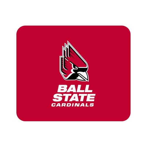 Mouse Pad, Fabric, Ball State University Standard/Classic Red
