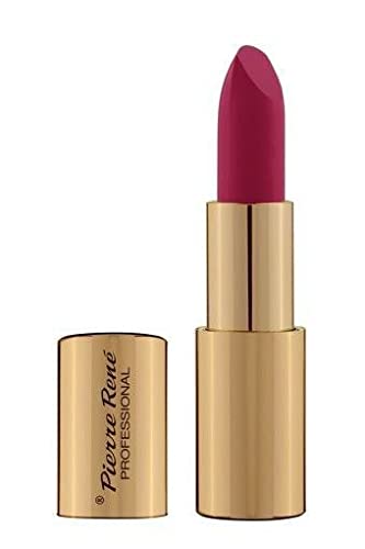 PIERRE RENE Royal Mat Lipstick 15 - Red Suede 4.8G Unique Standard