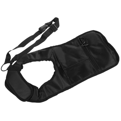 Bolso bandolera para hombre axilar de nylon con tres bolsillos para transporte seguro