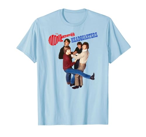 The Monkees Headquarters Photo T-Shirt, Men, Baby Blue, XX-Large