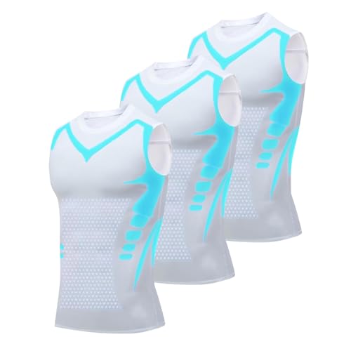 Débardeur de compression homme coupe ajustée et textile respirant léger