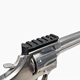 Picatinny Rail for Smith & Wesson (S&W) Revolver Scope Red Dot Mount - Made in USA - Nylon Polymer