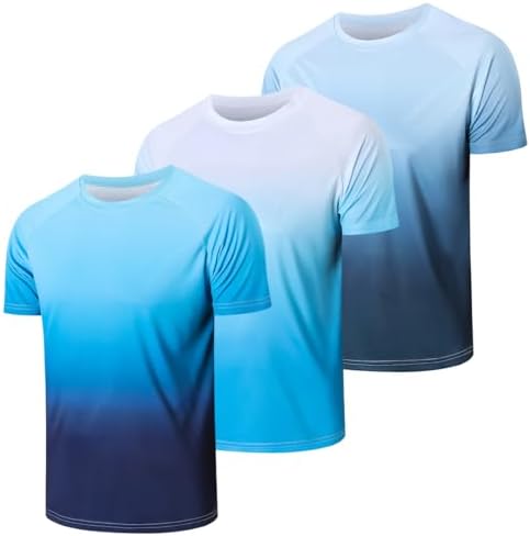 Confezione Da 3 Magliette Rash Guard Uomo Cimic – UPF 50+, Traspiranti E Asciugatura Rapida