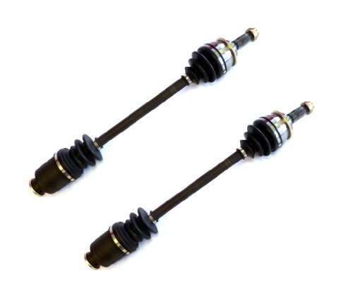 DTA SB86238623 front Left Right Pair - 2 New Premium CV Axles - With Female Inner Joints Compatible with 1995-1999 Impreza, 1990-1999 Legacy, 1998 Forester