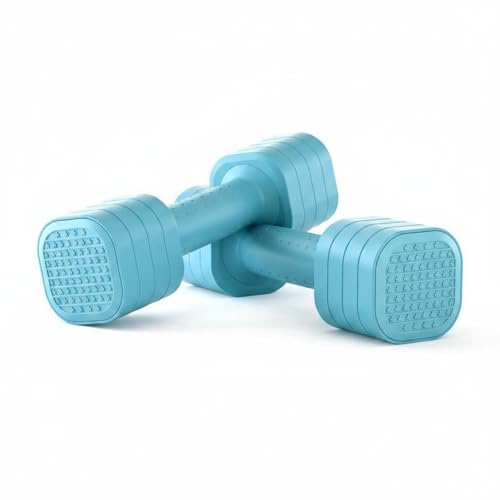 MERISHOPP Adjustable Dumbbell Women's Fitness Adjustable Dumbbell Set Home Workout Modular Hand Weight for Office, Blue