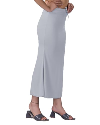 Image of LADLA FASHION] Women's Saree Shapewear - Mermaid Cut Saree Shaper Petticoat with Side Slit,