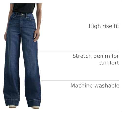 Lee Women's Legendary High Rise Trouser Jean, Inner Strength, 8 - image 4