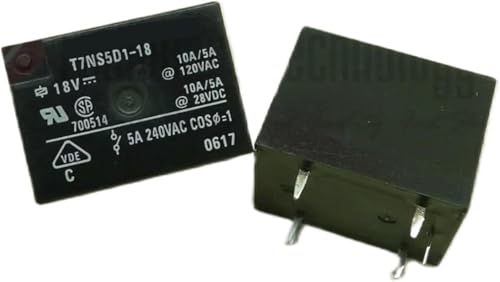 Relais de rechange T7NS5D1-48 5A pour réparer une carte électronique