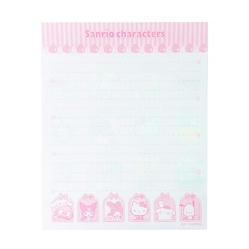 Image of Stationery Paper and Envelopes Letter Set - Writing Paper Stationery Set, Cute Stationery for Writing Paper Letters, Includes: 4 Envelopes, 8 Letter paper, & 4 Stickers (Mix Characters (no.63))