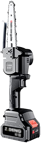 JQDMBH Kettensäge,Elektro Kettensäge Kettensäge, 6-Zoll-1200W-schnurlose Kettensäge, maximale Frequenz 3000 U/min…