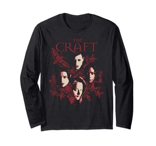 The Craft Earth Witch Red Flowers Goth 90's Movie 長袖Tシャツ