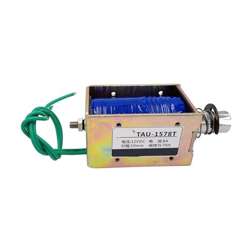 Électroaimant de type push-pull 24V TAU1578T avec course de 10mm