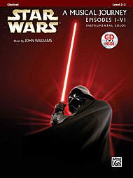Star Wars® Instrumental Solos (Movies I-VI) - Clarinet - Bk+CD