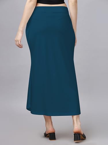 Image of Toochki Stretchable Saree Shapewear Petticoat for Women, Blended Cotton,Petticoat,Skirts for Women,Shape Wear Dress for Saree
