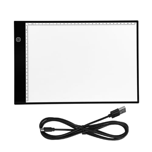Respicefinem Dimmable Brightness Acrylic 40. 0×27. 0×4. 0 Tracing Board Light Box Stencil Drawing Thin Pad Table for Art Artist Light Table N Negative Tracing Drawing Board