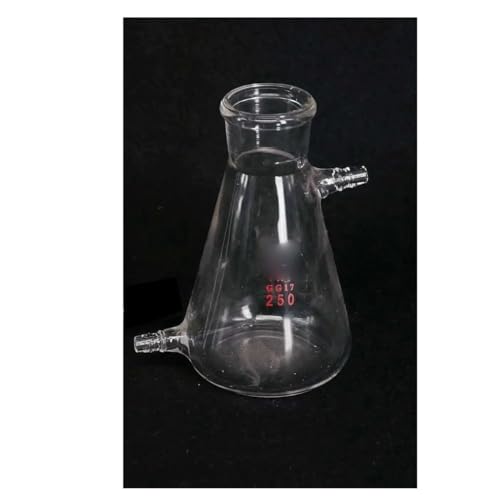 Flacon de laboratoire en verre borosilicaté pour montage sous vide sécurisé