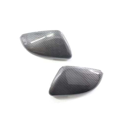 Couvercle de rétroviseur pour Golf 6 et Touran style carbone noir