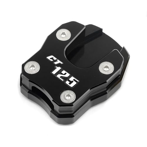 Béquille latérale CT125 élargisseur de support noir pour moto Honda 2020 2021
