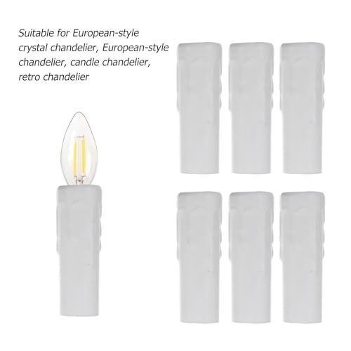 Funda protectora para bases de vela E14 que cubre portalámparas 2