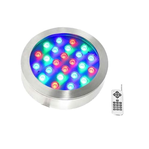 Luces LED subacuáticas JOUFNING de 9W y AC24V para fuentes y estanques