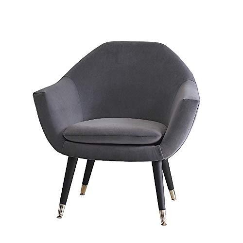 RKRXDH Home Bean Bag Chair Modern Minimalist Fabric Single Small Sofa Chair Living Room Bedroom Balcony Lazy Sofa (Color : Blue gray)