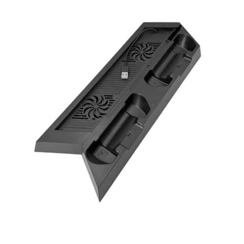 Base enfriadora multifuncional con ventiladores y puerto USB miniatura 4