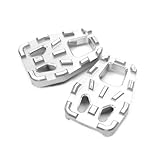 Motorrad Pedale Fußstütze Für Suzuki DL650 Vstrom GW250,Motorräder Schalthebel Pedal Spitze,Silver