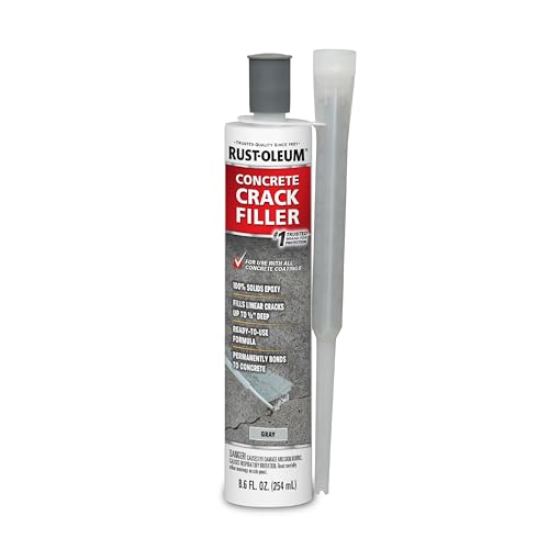Rust-Oleum Concrete Crack Filler Epoxy 9 oz Gris miniatura 1
