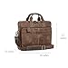 Leather briefcase 18 Inch Laptop Messenger Bags for Men and Women Best Office briefcase Satchel Bag