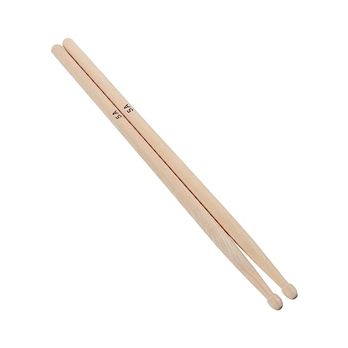 Baquetas de maple para batería tamaño 5A color beige miniatura 1