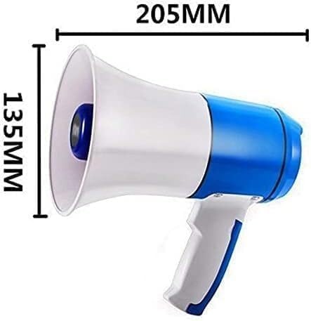 TIST Portable Long Standby with Music Alarm Function Megaphone Speaker HD Recording Megaphone Speaker Clear Sound