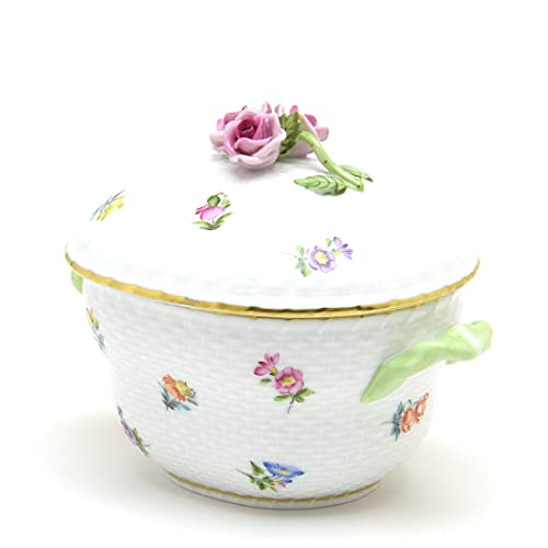 可愛いヘレンド ミルフルール 小花 小物入れ ボンボニエール