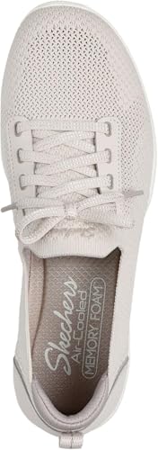 Skechers - Womens Newbury St - Comfystride Sneakers, Color Natural, Size: 7 M US2