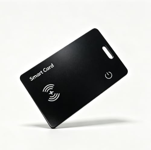 Zoilytech Wallet Tracker Card for Android,Rechargeable Tag Wallet Finder, Thin and Light Smart Card IP68 Waterproof Tracker Item Locator for Google Find Hub App(Android Only) - image 1