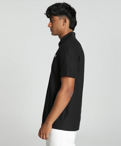 Puma Men's Printed Regular Fit T-Shirt (627335_Black